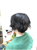 スタイリング簡単!ショートパーマ