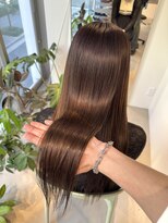 エト 梅田(eto)&nbsp;韓国/くびれヘア／メルティカラー［大阪梅田駅/ボブ／韓国］