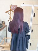ディープチェリーピンク＿つやさらストレート__66