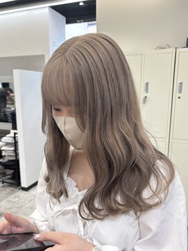 ヘアサロン ドット トウキョウ カラー 町田店(hair salon dot. tokyo color) ホワイトグレージュ/チェリーブラウン/町田駅/町田/町田カラー