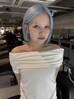 ロジ(loji)&nbsp;ペールブルー×ボブレイヤー