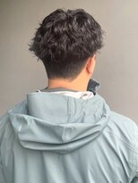 ナカオコアフュール(NAKAO COIFFURE)&nbsp;メンズパーマ 波巻きパーマ 刈り上げ ショート マッシュ