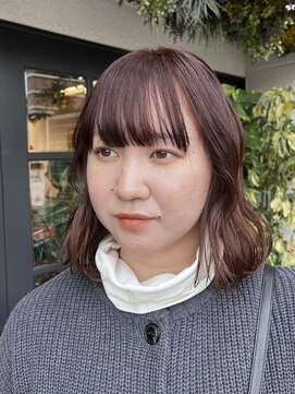 こっくりオレンジブラウンカラー《西新店》