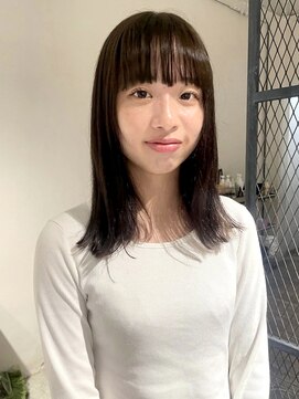 ナリー(Nary) ストレートスタイル/畑段/Nary六角/京都美容室