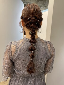 カノエ(canoe) 【SHOKO指名】ヘアセット/韓国巻きハーフアップ/ヘアアレンジ