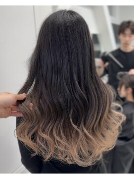 アライブ ハラジュク(ALIVE harajuku) グラデーションカラーバレイヤージュインナーカラー　ryota