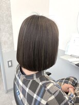 トッカ 茨木(tocca) 【脱白髪染めハイライト】×大人のためのグレージュブラウン