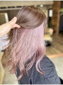 宇都宮インナーカラー×レイヤーカット