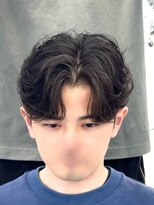 メンズヘアセンス 渋谷(MEN'S HAIR SENSE)&nbsp;ニュアンスパーマ/センターパート/メンズ/眉毛/フェザーパーマ