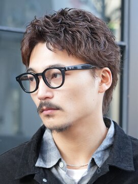 バイフィフス 原宿/表参道(by fifth) 原宿短髪スパイキーショートカットツイストスパイラルパーマ茶髪