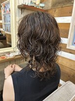 コージー リゾート バイ アンツ 茅ヶ崎駅前店(cozy resort by ANT'S)&nbsp;くびれヘア/アプリコットオレンジ/ハイライトカラー/茅ケ崎
