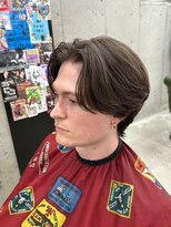 ザスーツブラザーズ(THE SUITS BROTHERS) MEN'SHAIR大人センターパート×ミディアム