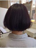 乾かすだけでスタイリングOK☆ナチュラルボブ♪