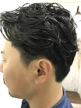 パティオンツー(PATIONN2) 大人の格好良さルードアップバングツーブロック【Livingu  you】