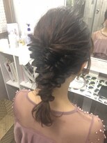 ヘアセット専門店 ナゴミ 池袋店(nagomi)&nbsp;編みおろし