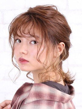 アース コアフュールボーテ 熊谷店(EARTH coiffure beaute) 外国人風カジュアルアップスタイル