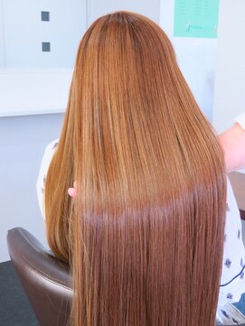 ジャスミン ツヤ髪ブラウンベージュ