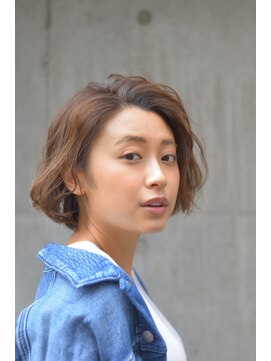 ゼンコー 国分寺(ZENKO) 【ZENKO国分寺店】 無造作カールの大人ボブ