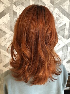 ヘアデザイン ファブロ(hair design FABRO.) ◎オレンジブラウンミディアム◎