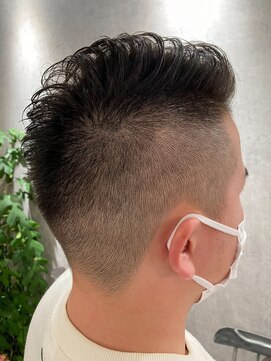 ボンドバイテトテ 三宮元町(BONDbytetote) 【BOND周のサロンスタイル】メンズ刈り上げソフトモヒカン
