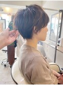大人かわいい20代30代40代 フワッと動くレイヤーショート