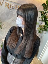 リシェイル(RICHAIR) ☆韓国風☆サイドバング＆髪質改善ストレート