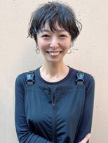 ラウンジ モリオ イケブクロ(Lounge MORIO Ikebukuro) 【morio池袋】パーマ残りマッシュショート♪