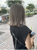 【a-to新里】外国人風/ミルクティベージュ/切りっぱなしボブ
