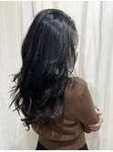 エクステで変身☆ボブ→ロングヘア☆編み込み100ｇ☆【20代】