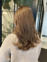 ラヴィズム 長岡店(LUVISM)&nbsp;10代20代30代ミルクティーベージュダブルカラーケアブリーチ