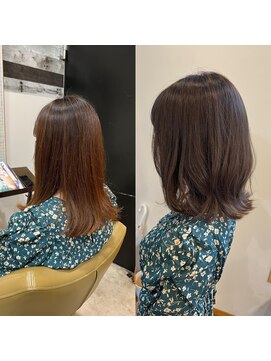 ディッシュ 五反田(dish) 寒色beige/外ハネくびれヘア★五反田駅駅美容室