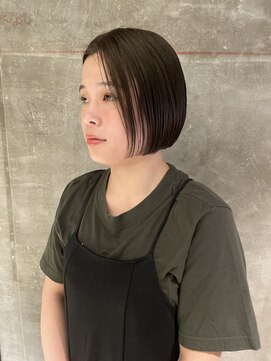 ハマモト 夏のボブスタイル