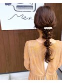 結婚式お呼ばれ編みおろしパーティーセット