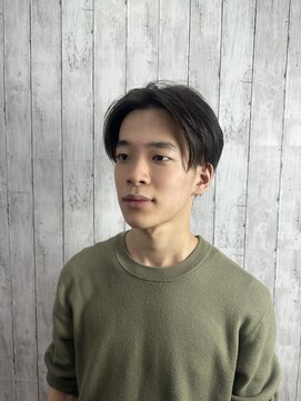 ビューティドレッセヤマノ 池袋パルコ(Beauty Dresse YAMANO) メンズツーブロックセンターパート