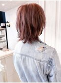 小顔補正立体カット福山caary小顔ショートウルフ30代40代50代