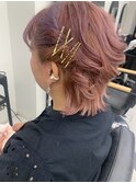 ショートヘアサイドねじねじヘアアレンジ　美由紀#八王子