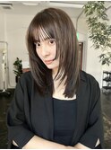 ミディアムレイヤーカット
