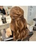 シャンプー＆ヘアセット【前日に髪を整える必要なし♪】