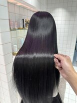 ロンドルーチェ 心斎橋(Lond luce)&nbsp;ダークアッシュ/ミディアムレイヤーカット［髪質改善/縮毛矯正］