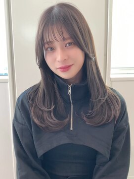 オリンテ バイ レシッド 表参道(orente by rcid) 髪質改善顔まわりレイヤーカット酸熱ストレートこなれミディ