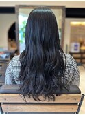 艶髪/透明感/ダークグレージュ/髪質改善/セミロング