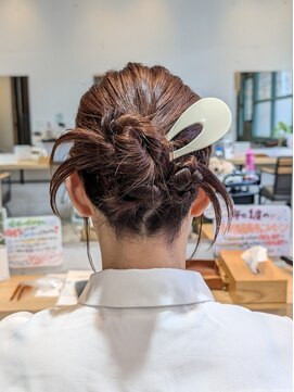 ローリーポーリークラウン(Roly Poly Clown) カチモリヘア × 和装