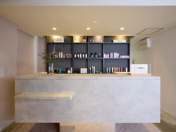 ソラ 広尾店(SORA)の写真/【トレンドスタイル×似合わせ】上質な空間で特別感のある至福のサロンタイムをお過ごしください＊