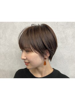トレンド×扱いやすさを両立*顔周りのカットで,小顔見せも叶うStyleに[大宮/大宮駅/ショート/パーマ/men's]