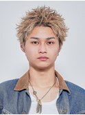 スパイキーショート/ブリーチ/フェザーショート/シャドウパーマ