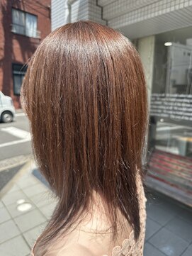 ヂルチヘアー(zilch hair) ヌーベルモーブセミロング