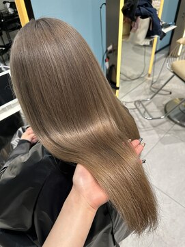 ロンドルピナス 小倉(Lond Lupinus) 縮毛矯正・ストレート/くびれヘア/ハイライトカラー