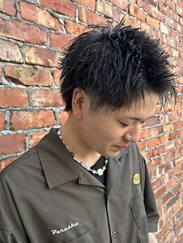 ビハツヤ(BIHATSU-YA)の写真/メンズカジュアルを楽しむため、カットだけでなくカラーリングやスタイリングのメニューも充実している！