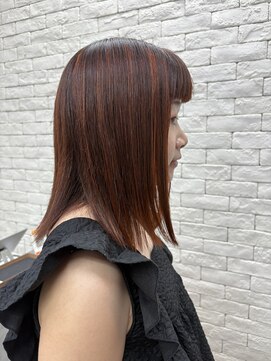 ブレス(bless) ハイライト×コーラルレッド