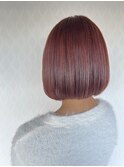 レッドブラウン×ボブ